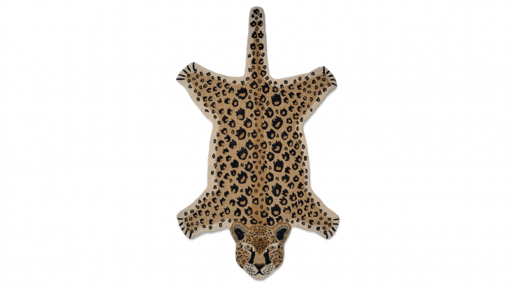 Leopard matta natur 90x150cm i gruppen Inredning / Mattor / Barnmattor hos Trosa Mbler (CC-LEN90)