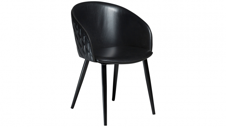 Dual stol svart/svart konstlder i gruppen Mbler / Sittmbler / Matplatsstolar hos Trosa Mbler (DF-100800640)