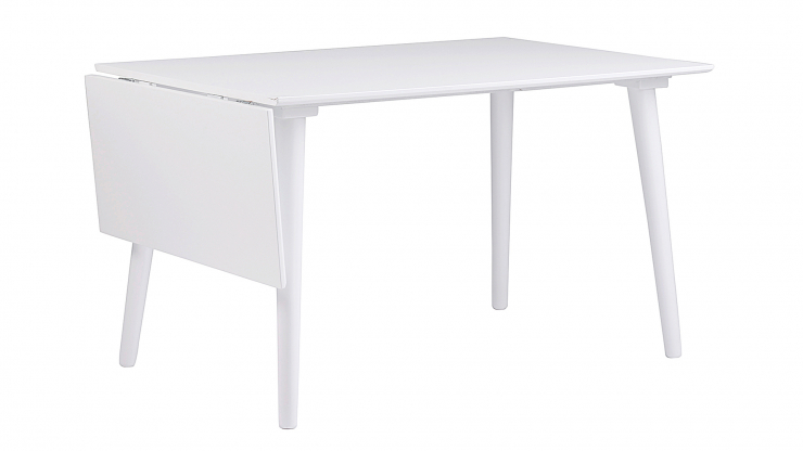 Lotta matbord med klaff vit 120cm i gruppen Mbler / Bord / Matbord hos Trosa Mbler (ROW-110649)